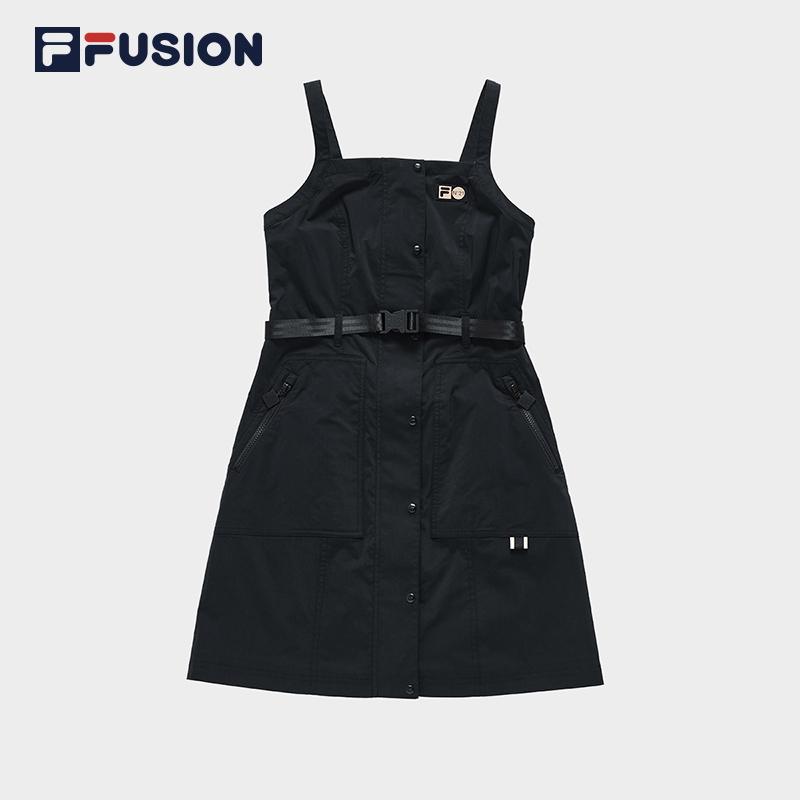 FILA FUSION Women's Cross Over FILA X N21 Overall Dress